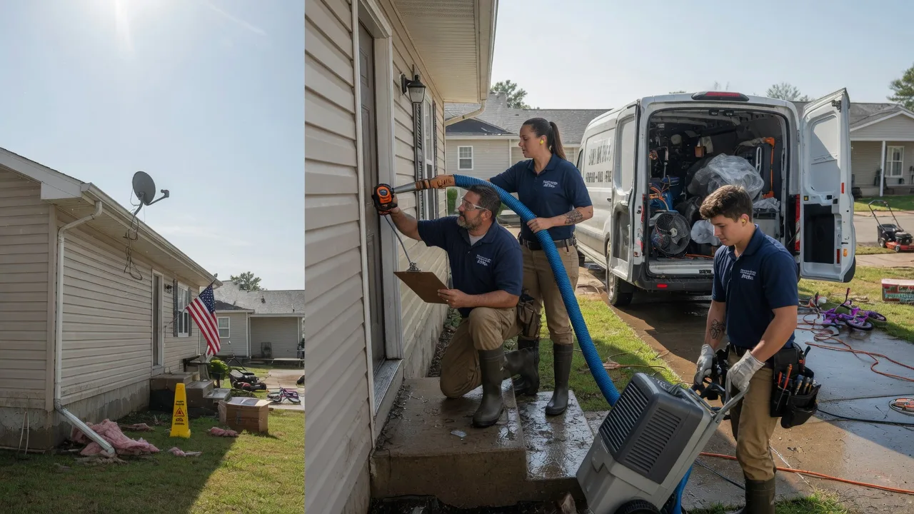Ceiling Water Damage Restoration in Arlington, WI near me